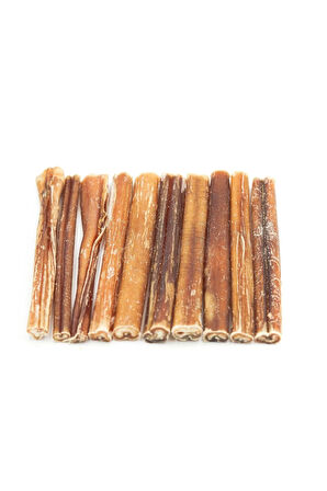 Küçük Irklar Için %100 Doğal Dana Kamış Bully Stick 12cm 10’lu | Poodle Çiğneme Kemiği Ve Ödülü