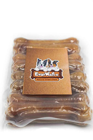 Köpek Kemik 12 Cm Naturel Press Kemik 4 Lü Paket Çiğneme Kemiği 55 Gr 3' Lü Avantajlı Paket