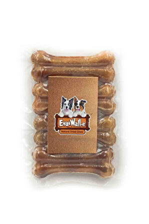 Köpek Kemik 12 Cm Naturel Press Kemik 4 Lü Paket Çiğneme Kemiği 55 Gr 3' Lü Avantajlı Paket