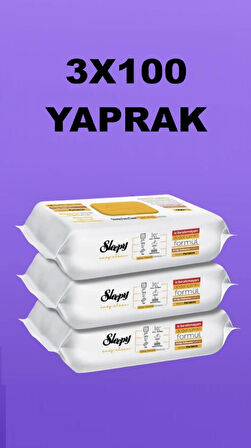 Sleepy Easy Clean Arap Sabunu Katkılı Yüzey Temizlik Havlusu 100'lü 3x100 Yaprak"