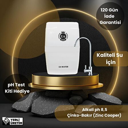 EA Water Alkali ph 8,5 Çinko-Bakır (Zinc Cooper) | Su Arıtma Cihazı
