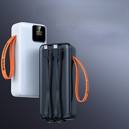 Kendinden Kablolu 30.000 mAh Powerbank