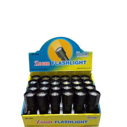 Premium Gece Lambası Acil Durum Işığı Mini Profesyonel Zoomlu LED El Feneri