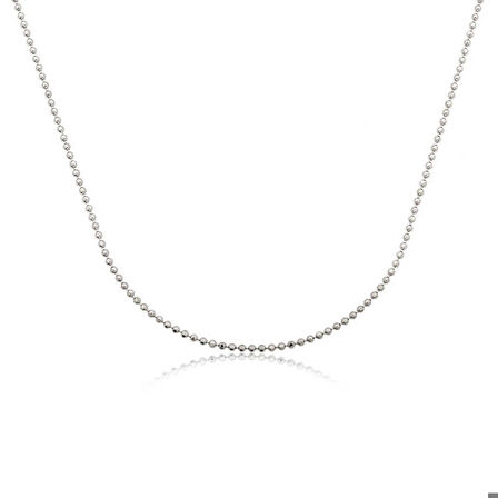 Ebuz Gümüş Küçük Top Zincir