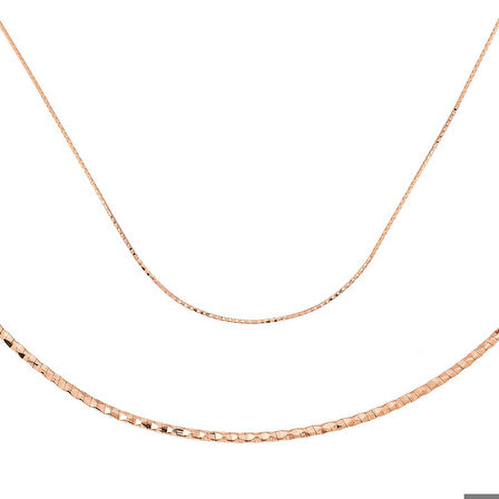 Ebuz Gümüş Omega Choker Zincir