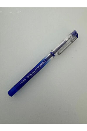 Tükenmez Kalem My King Jel Metal Klips 0.5 MM MAVİ (3 ADET)