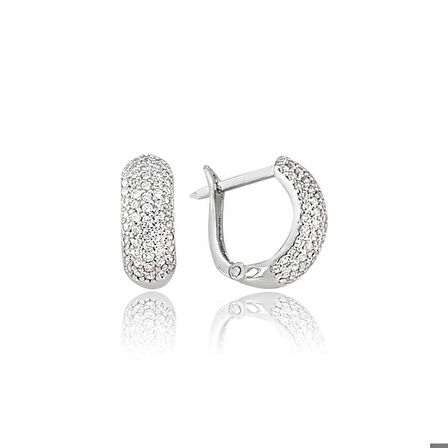 Ebuz Gümüş Tamtur Küpe