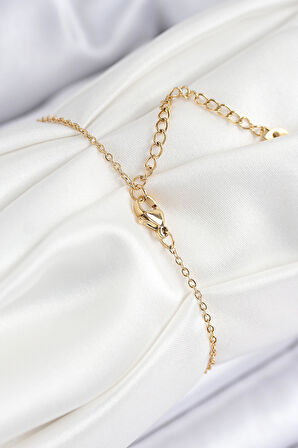Nazar Boncuğu Model Gold Renk Kadın Bileklik - EBJ250902W37665