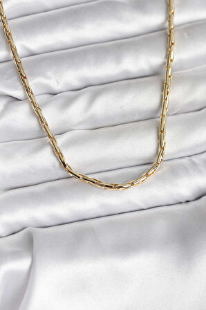 14K Gold Renk Kaplama Model CM Kadın Kolye - EBJ251201W38688