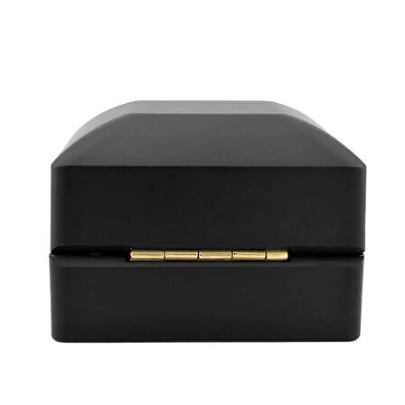 Ebuz Işıklı Siyah Renk Yüzük Kutusu