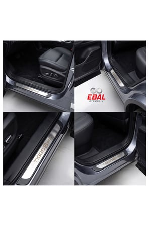 Ebal Oto Aksesuar Chery Tiggo 8 Pro 2023-2026 Krom Kapı Eşiği 4 Parça