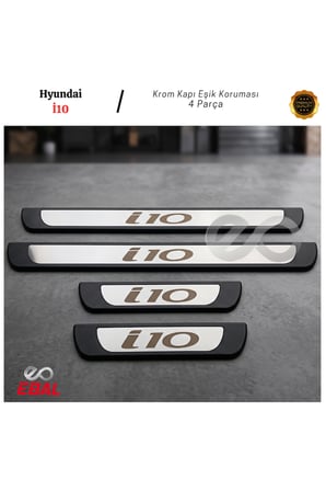 Hyundai İ10 Kapı Eşik Koruması 4 Parça