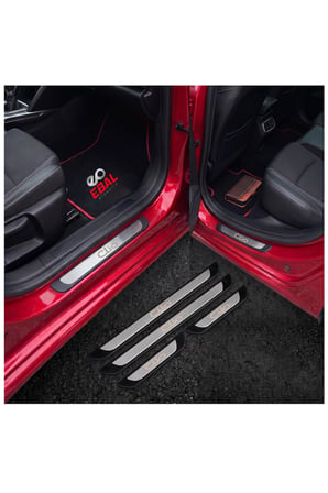 Renault Clio 3 Krom Kapı Eşik Koruması 2005-2012