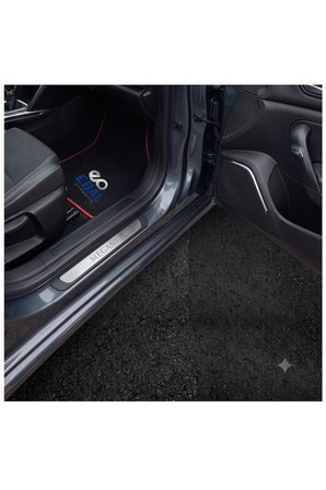 Renault Megane 3 Krom Kapı Eşik Koruması ABS Çerçeve 2009-2012 4 Parça