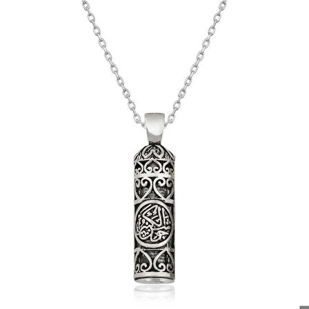 Ebuz Gümüş Cevşen-ül Kebir Kolye