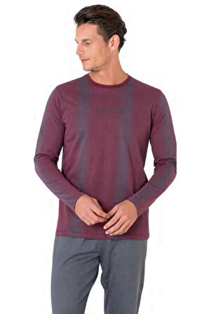 Erkek Pamuklu Çeyizlik Pijama Takımı 6105
