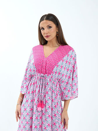 Ebedi 6389 ELBİSE-PEMBE