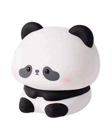 Sevimli Panda Gece Lambası – Silikon LED Dokunmatik Bebek Gece Işığı | USB Şarjlı Ortam Lambası