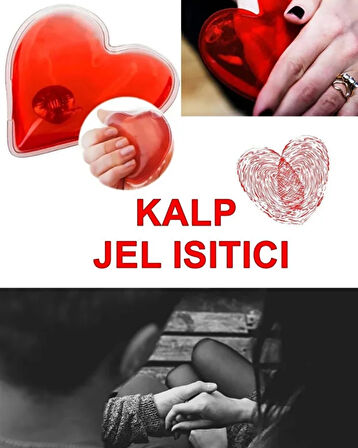 Kalp Şeklinde Yeniden Kullanılabilir El Isıtıcı Jel – Anında Isı Veren Cep Isıtıcı