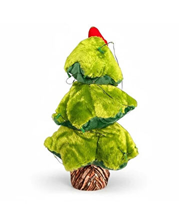 Müzikli Dans Eden Yılbaşı Ağacı – Saksafon Çalan Hareketli Noel Ağacı Oyuncak Dekor