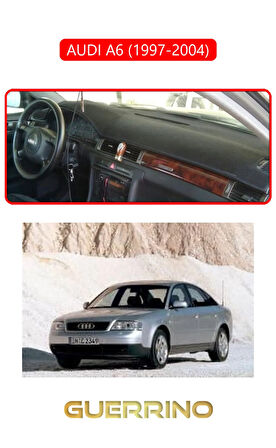 AUDI A6 (1997-2004)TORPİDO KORUMA HALISI KIRMIZI KENAR