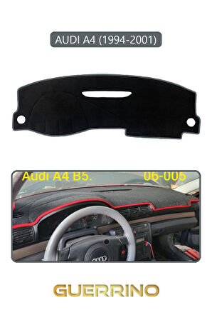 AUDI А4 (1994-2001)TORPİDO KORUMA HALISI GRİ KENAR