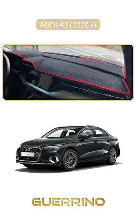 AUDİ A3 (2020+)TORPİDO KORUMA HALISI BEJ KENAR