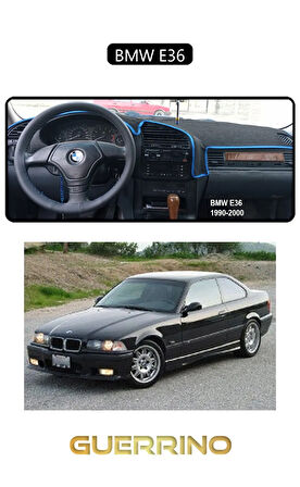 BMW E36TORPİDO KORUMA HALISI SİYAH KENAR