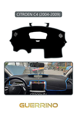 CITROEN C4 2004-2009TORPİDO KORUMA HALISI GRİ KENAR