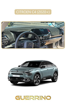 CITROEN C4 2020+TORPİDO KORUMA HALISI BEJ KENAR