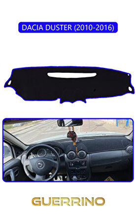 DACIA DUSTER 2010-2016TORPİDO KORUMA HALISI MAVİ KENAR