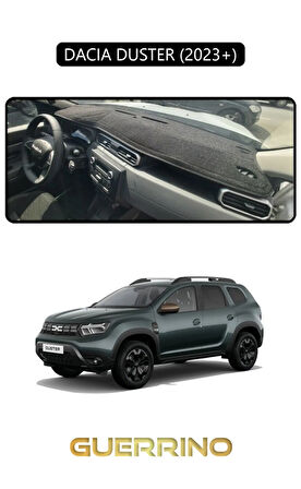 DACIA DUSTER 2023+TORPİDO KORUMA HALISI SİYAH KENAR