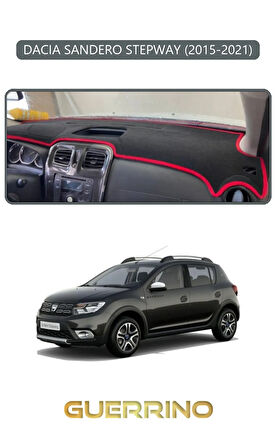 DACIA SANDERO STEPWAY 2015-2021TORPİDO KORUMA HALISI GRİ KENAR