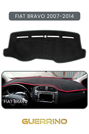 FIAT Bravo 2007-2014 Modellerine UygunTORPİDO KORUMA HALISI GRİ KENAR