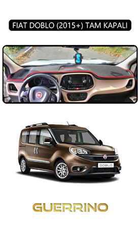 FIAT DOBLO 2015+ TAM KAPALITORPİDO KORUMA HALISI SİYAH KENAR