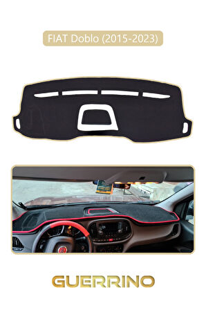 FIAT Doblo 2015-2023 Modellerine Uygun eski ortası açıkTORPİDO KORUMA HALISI BEJ KENAR