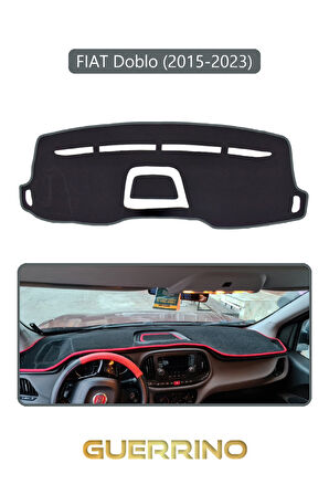FIAT Doblo 2015-2023 Modellerine Uygun eski ortası açıkTORPİDO KORUMA HALISI GRİ KENAR