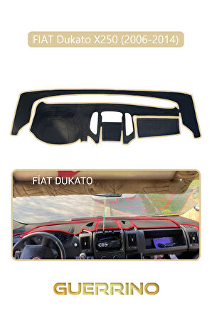 FIAT Dukato X250 2006-2014 Modellerine UygunTORPİDO KORUMA HALISI BEJ KENAR