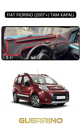 FIAT FIORINO 2007+ TAM KAPALITORPİDO KORUMA HALISI SİYAH KENAR
