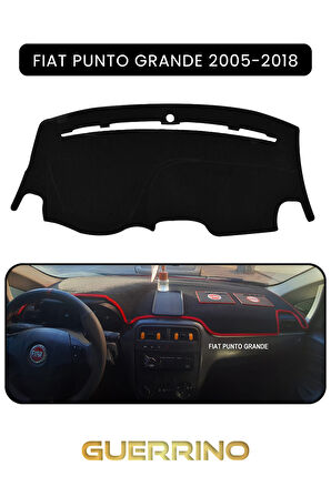 FIAT Punto grande 2005-2018 Modellerine UygunTORPİDO KORUMA HALISI SİYAH KENAR
