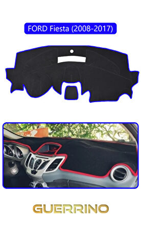 FORD Fiesta (2008-2017)TORPİDO KORUMA HALISI MAVİ KENAR