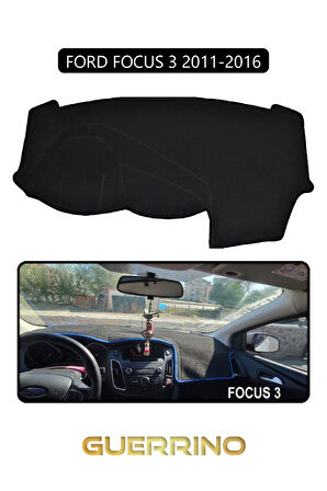 FORD Focus 3 (2011-2016)TORPİDO KORUMA HALISI SİYAH KENAR