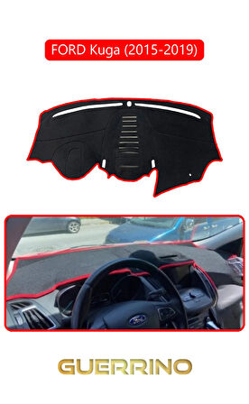 FORD Kuga (2015-2019)TORPİDO KORUMA HALISI KIRMIZI KENAR