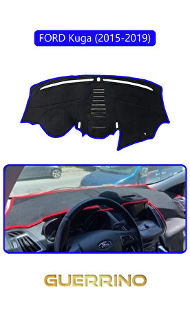 FORD Kuga (2015-2019)TORPİDO KORUMA HALISI MAVİ KENAR