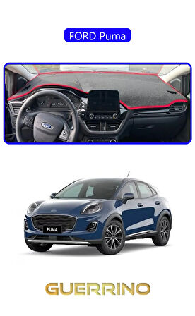 FORD PumaTORPİDO KORUMA HALISI MAVİ KENAR