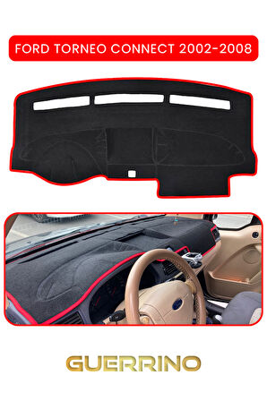 FORD Torneo Connect (2002-2008)TORPİDO KORUMA HALISI KIRMIZI KENAR