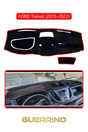 FORD Transit (2015-2022)TORPİDO KORUMA HALISI KIRMIZI KENAR
