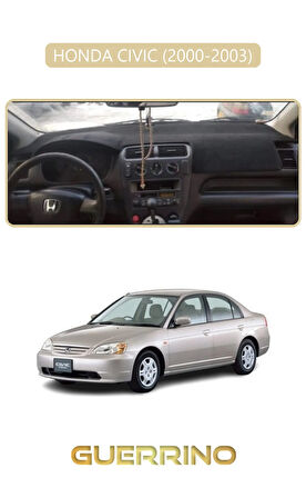 HONDA CIVIC 2000-2003TORPİDO KORUMA HALISI BEJ KENAR