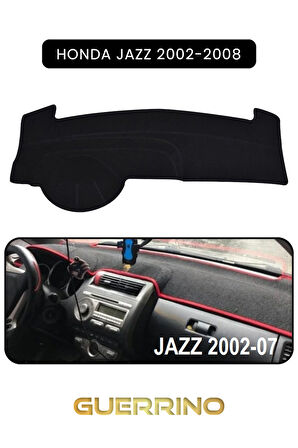 HONDA JAZZ 2002-2008TORPİDO KORUMA HALISI SİYAH KENAR