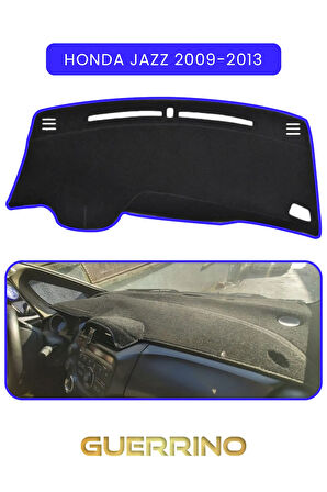 HONDA JAZZ 2009-2013TORPİDO KORUMA HALISI MAVİ KENAR